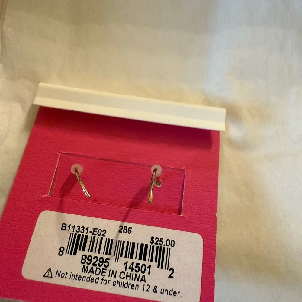 Betsey Johnson Multicolor Crystal Earrings - Picture 3 of 5